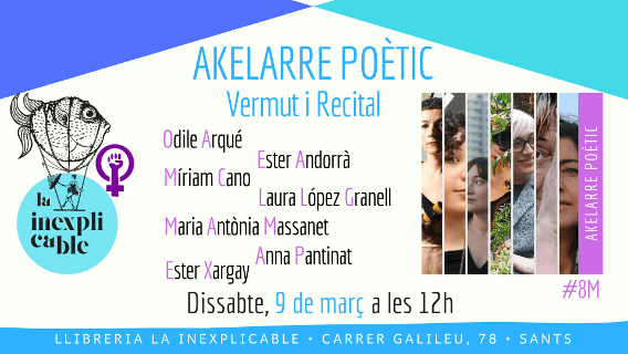 Akelarre poètic. Vermut i recital&nbsp;feminista